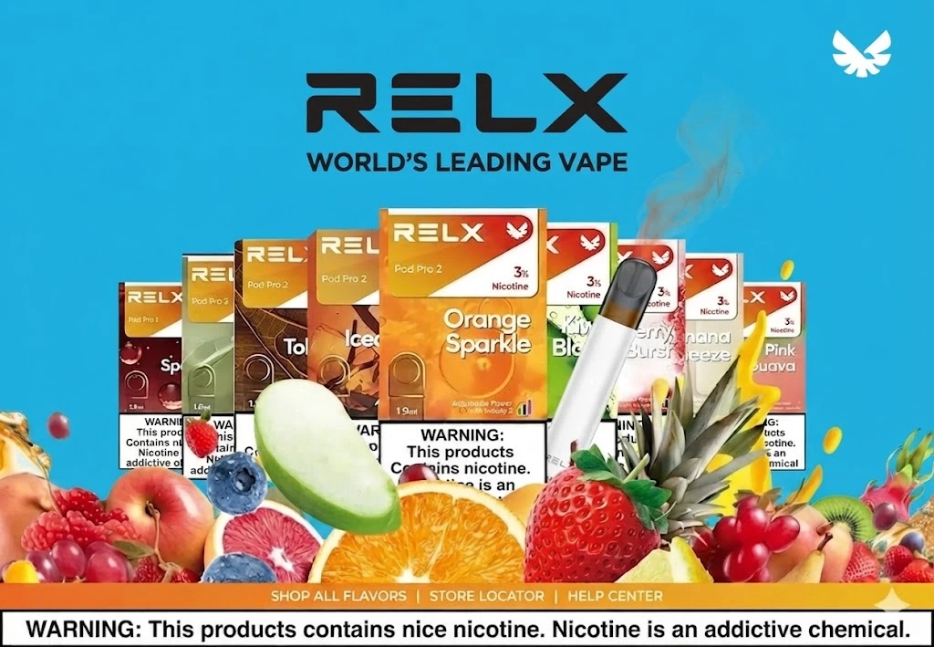 RELX 悅刻電子煙系列產品展示